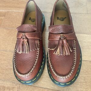 Dr. Martens Chestnut Tassel Loafers
